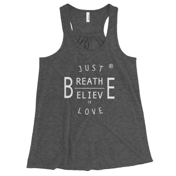 AwakeNAware.com Awake & Aware Dark Grey Just Be Multi Message Womens Tank Top