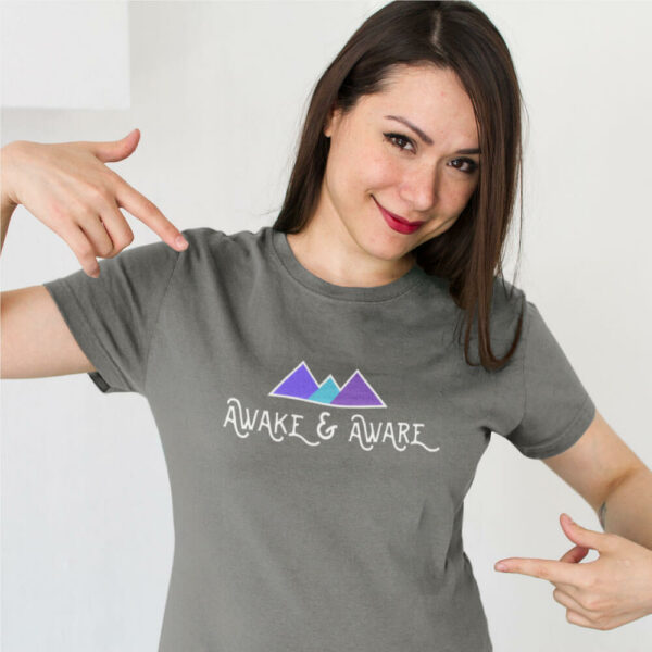 AwakeNAware.com-Awake-&-Aware-Happy-Customer-Wearing-a-Philosophers-Stone-T-Shirt (1)