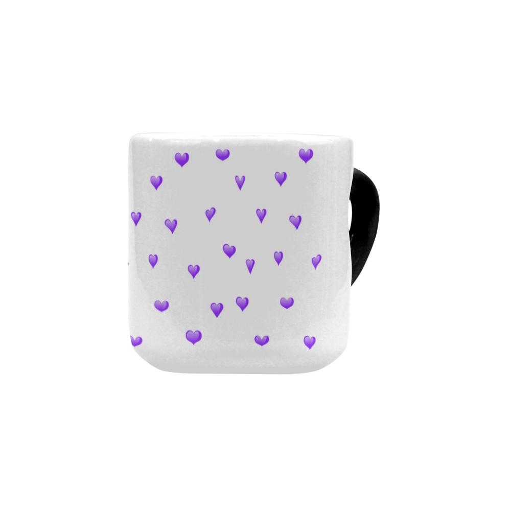 Shop AwakeNAware.com Awake & Aware Purple Heart Magic Mug Frong Angle
