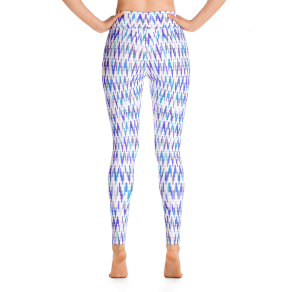 High Vibration Geometric Print Yoga Pants - Image 4