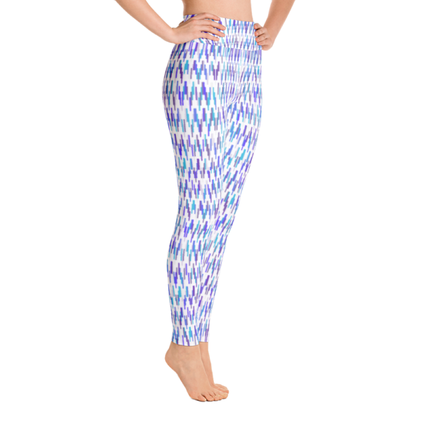 High Vibration Geometric Print Yoga Pants - Image 2