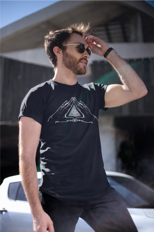 AwakenAware.com-Awake-&-Aware-Guy-wearing-Benediction-Tshirt-and-Sunglasses