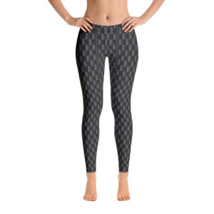 Carbon Fiber Print Leggings
