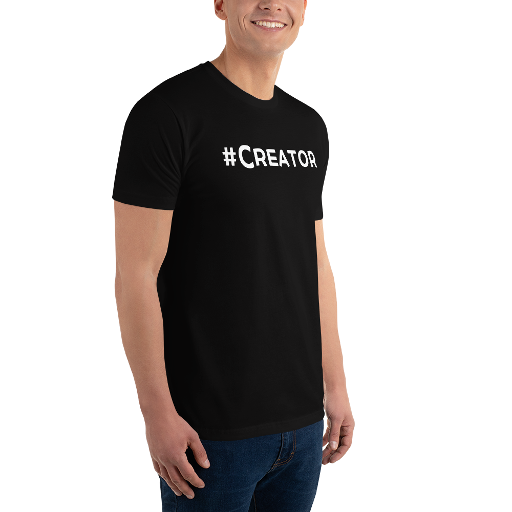 Awakenaware.com-AwakeAware-Hashtag-creator-Tee_mockup_Right-Front_Mens_Black