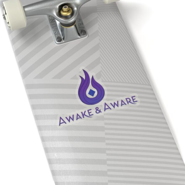 Awake & Aware Violet Flame Sticker - Image 14
