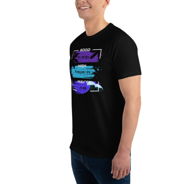 Awakenaware.com-AwakeAware-Wavy-Tee_mockup_Left-Front_Mens_Black