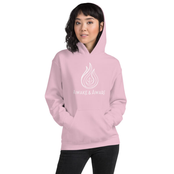 AwakenAware.com-Awake--Aware-Unisex-Hoodie_mockup_Front_Womens-4_Light-Pink