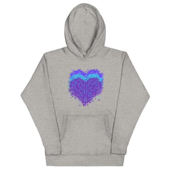 Awakenaware.com Awake & Aware Heart-Mind Aligned Hoodie-Grey