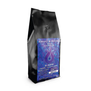 Awake-&-Aware-El-Gusto-(Narino, Columbia)-12oz-Single-Origin-Coffee-Bag-With-Label